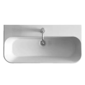 Wall-hung Basin 1 Hole White BuyonBudget