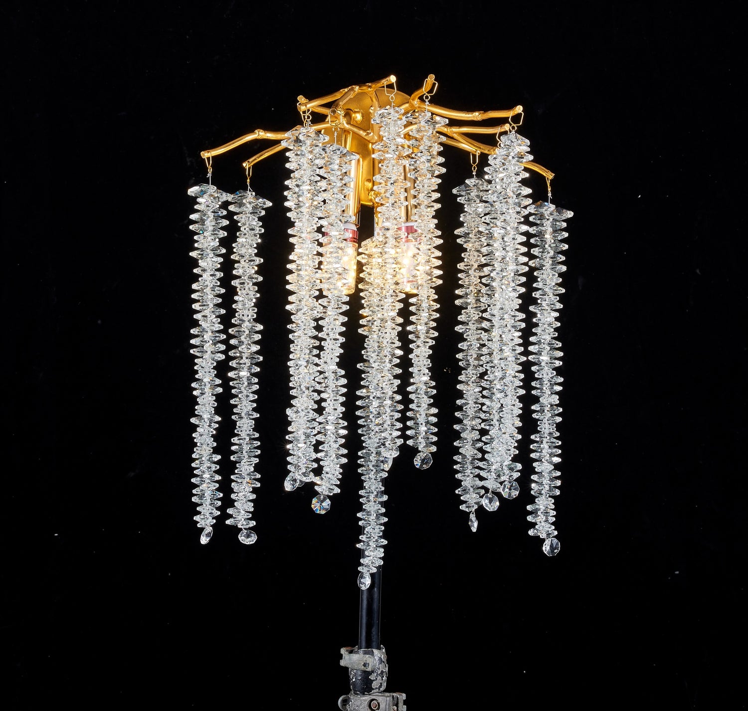 OMG0824 D45cm Silver Wall Lamp