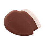 Wave Roof Tile – Ridge End Burgundy: