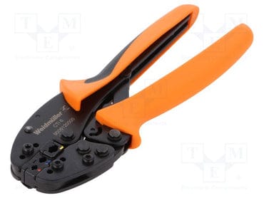 Weidmuller Pressing tool, Crimping tool for contacts, 0.5mm?, 6mm?, Oval crimping, Double crimp Qatar