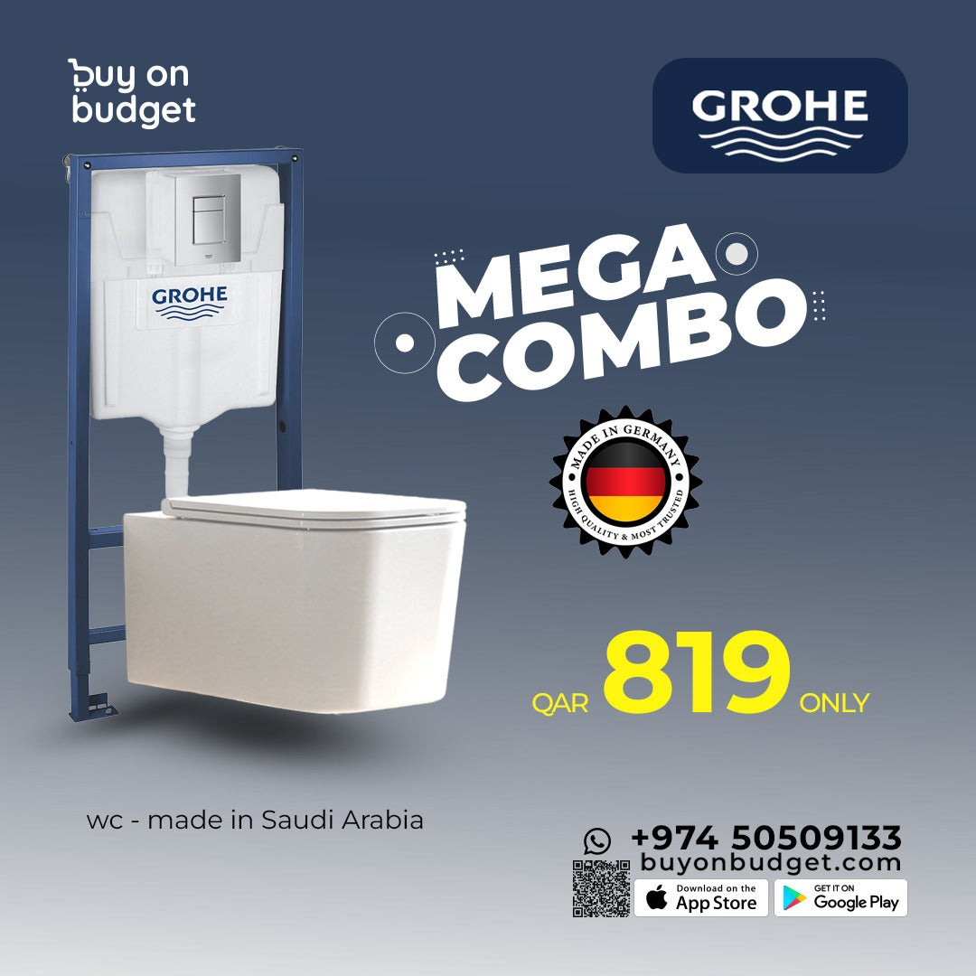 Grohe Concealed Tank and WC Combo