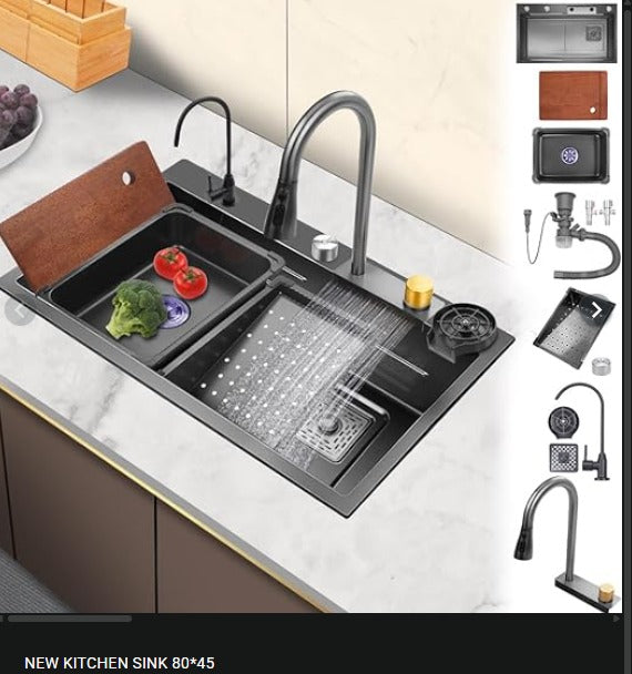 Nano Kitchen Sink – Stainless Steel Finish