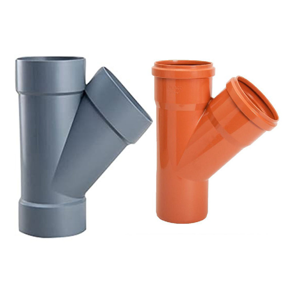وصلة حرف Y من مادة UPVC