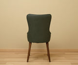 ZM 128 – Modern Upholstered Dining Chair (Beige & Grey)