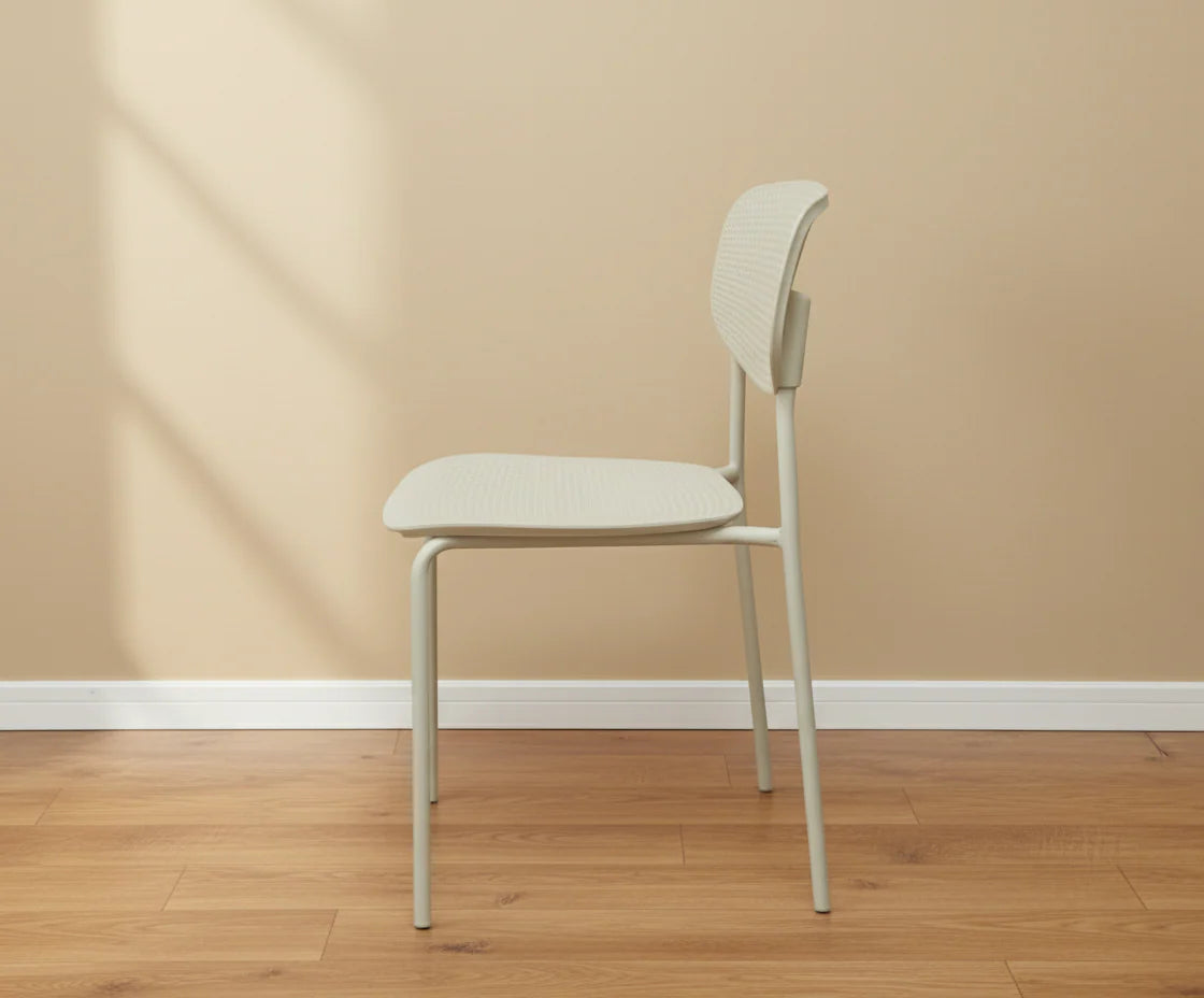 9030  Plastic Chair White