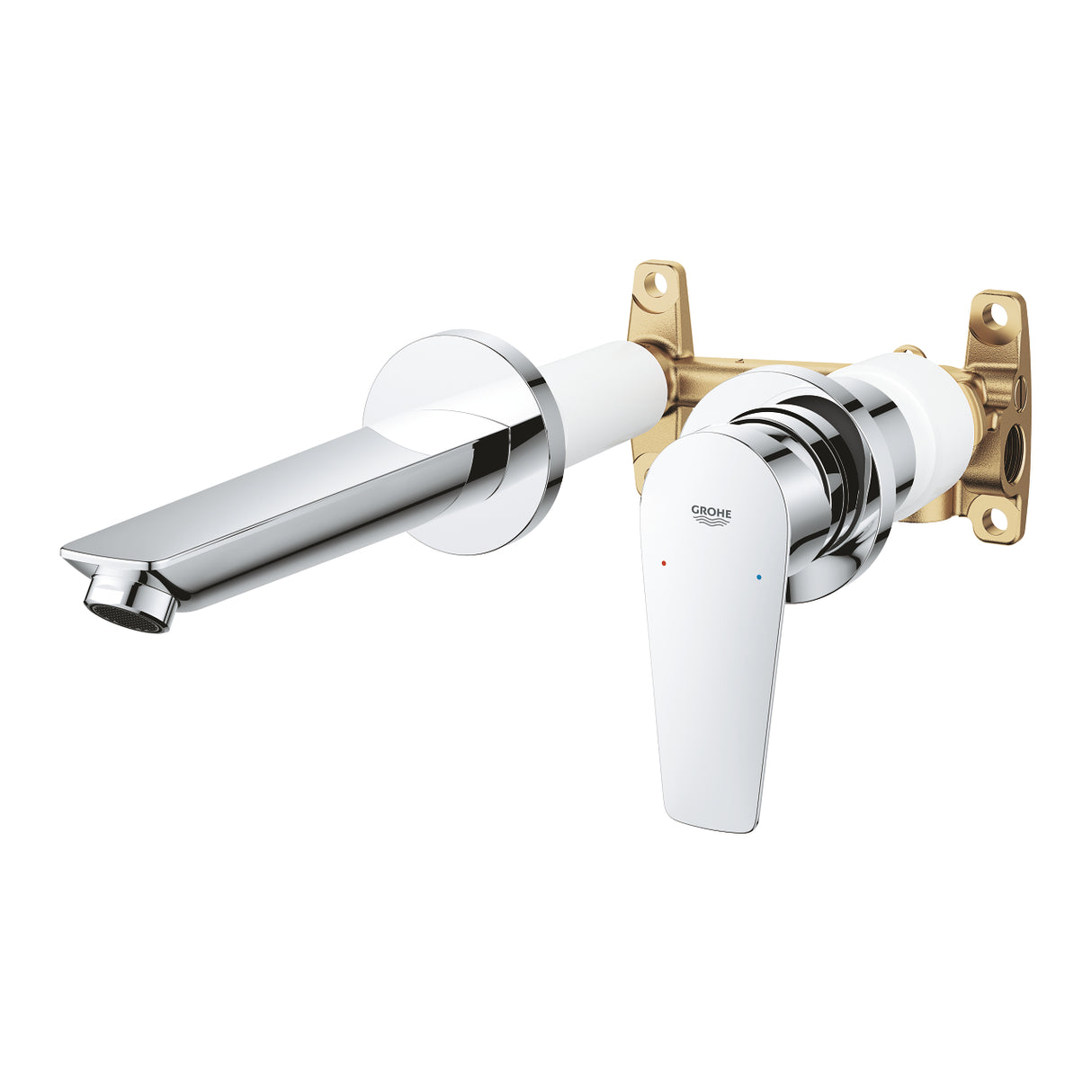 GROHE BauEdge Two-hole Basin Mixer 20474001