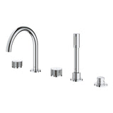 Atrio Private Collection 5-Hole Bath Combination 25226000
