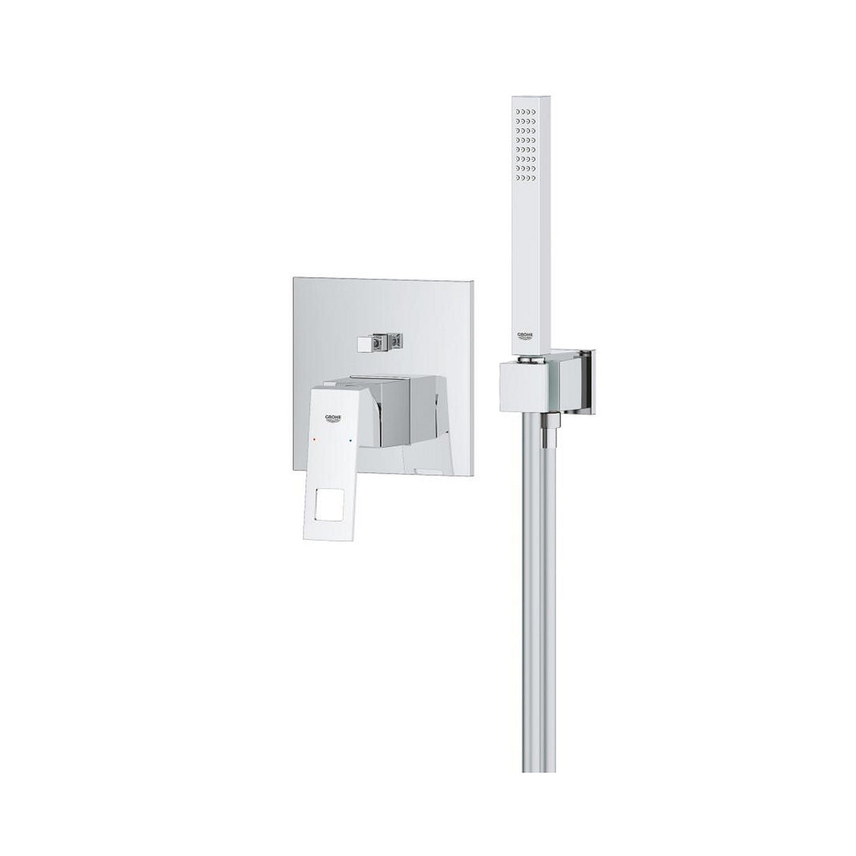نظام دش مخفي من GROHE Eurocube مع Tempesta 250 Cube