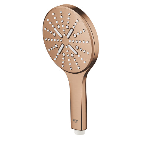 GROHE Rainshower SmartActive 130 Hand Shower – 3 Spray Patterns, 26574DL0