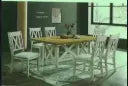 Zinnia Dining Table Set (1+6)