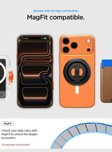 Ultra Hybrid MagFit iPhone 17 PRO Case Cover with MagSafe (2025) - Clear White