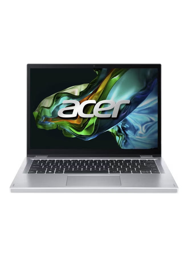 Acer Aspire 3 Spin 14 Convertible Laptop – Core i3-N305, 4GB RAM, 256GB SSD, 14-Inch WUXGA IPS Touchscreen, Windows 11