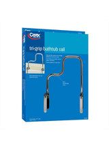 Tri-Grip Bathtub Rail with Chrome Finish