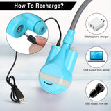 Toby’s Portable Outdoor Shower – Rechargeable Battery-Powered Camping Shower with Handheld Showerhead