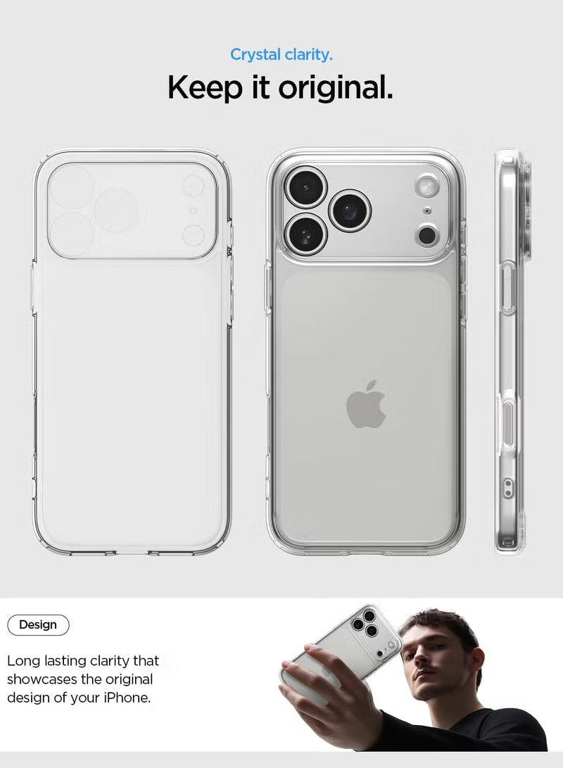 Ultra Hybrid iPhone 17 Pro Max Case Cover (2025) - Crystal Clear