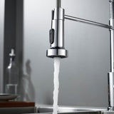 BRIMIX Professional Kitchen Sink Faucet with Pull-Out Sprayer