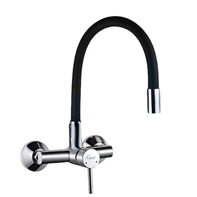R465 MODI FLORA Bath Mixer MD-HWSA61009 – Matte Black Wall Mounted Bathroom Faucet
