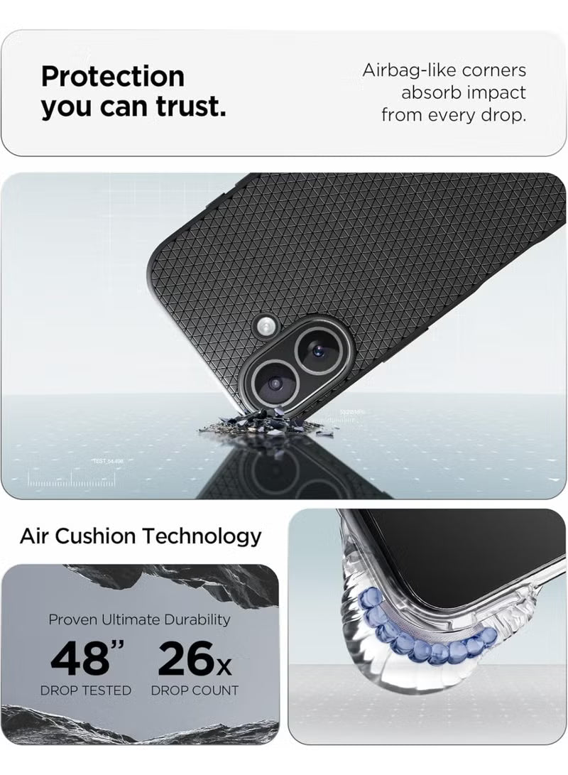 Liquid Air iPhone 17 Case Cover (2025) - Matte Black