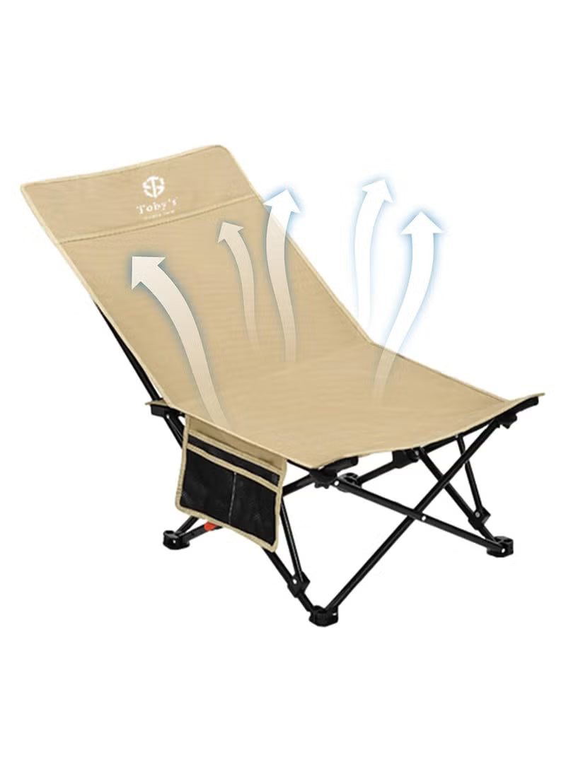 Toby’s Camping Chair-09 Portable Heavy-Duty Folding Outdoor Chair