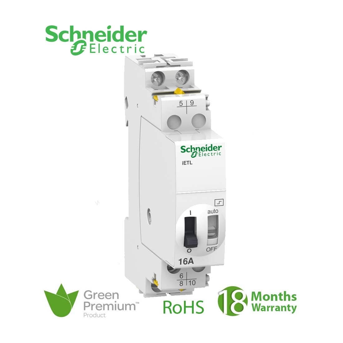 SCHNEIDER – Extension For Imp. Relay 16A 2No 230 V AC 50-60Hz 110V DC Ietl, Supplier Part Number: A9C32816 Qatar