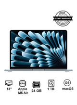 Apple MacBook Air 13-inch M5, 24GB RAM, 1TB SSD – Sky Blue (2026)