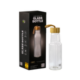 HST-1001 HU Glass Bottle with Time-Marked Hydration Reminder