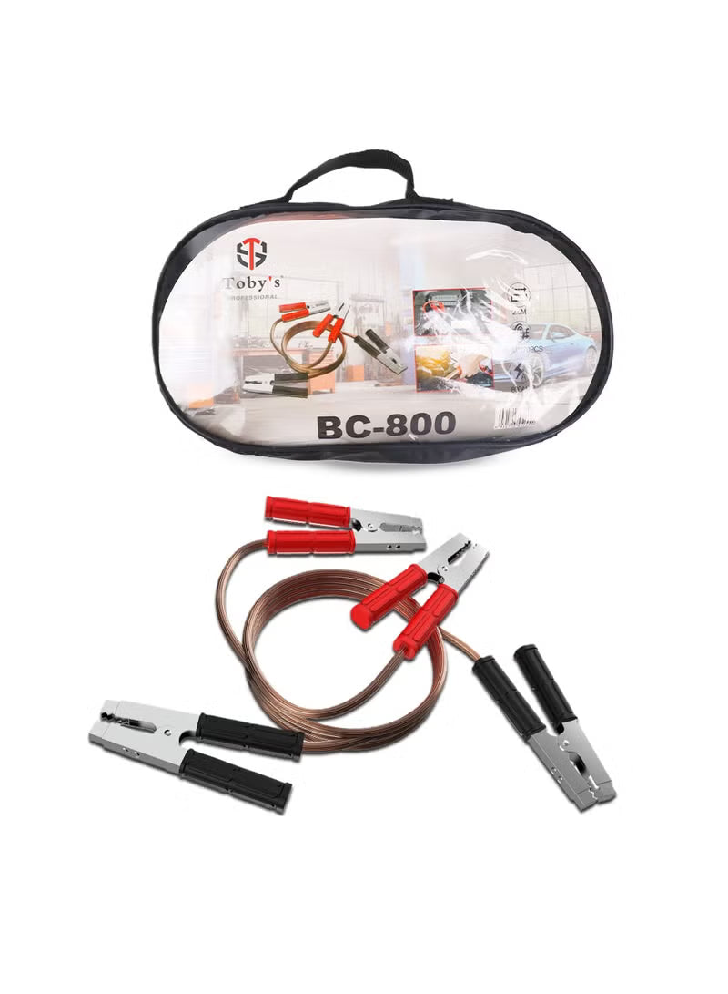 Toby’s BC-800 800A Battery Booster Cable 2.5M Length