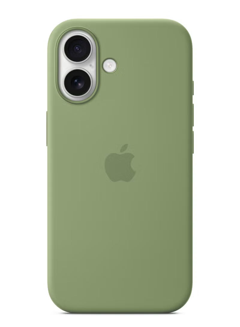 iPhone 17 Silicone Case with MagSafe - Light Moss