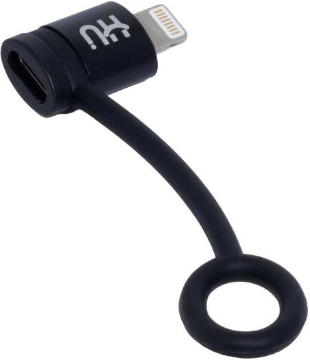 HAC-1011 Lightning Male to USB-C Female PD Fast Charging Adapter, 30W