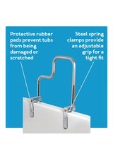 Tri-Grip Bathtub Rail with Chrome Finish