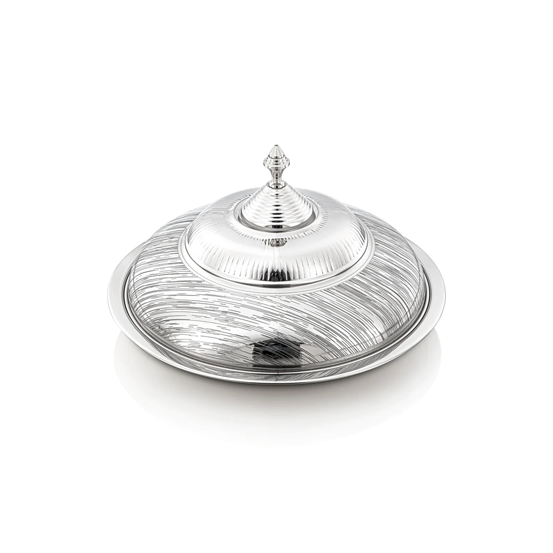 Almarjan Stainless Steel Koozy Tray Tahani