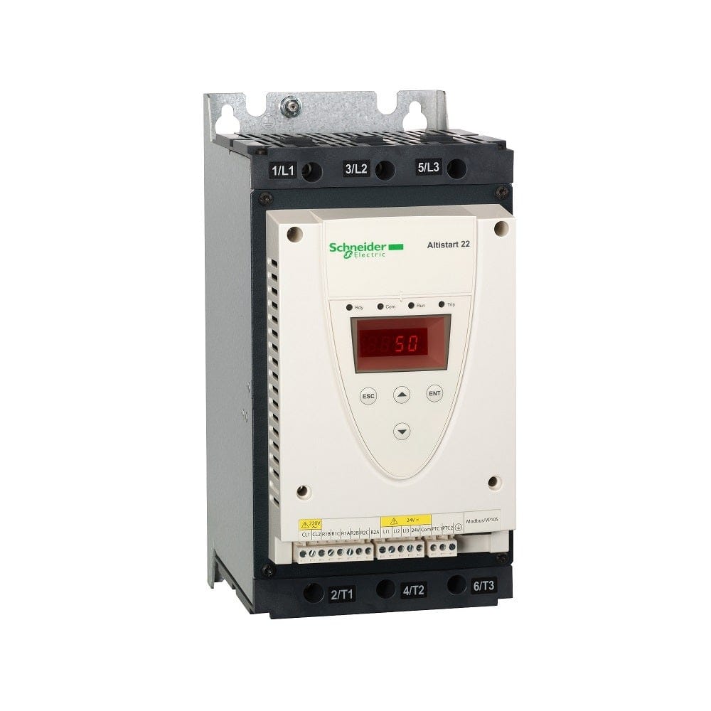 SCHNEIDER – Soft Starter – Altistart 22 – Control 230V, 230 to 440V, 15 to 30kW, Supplier Part Number: ATS22D62Q Qatar