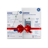 GE GM550 Blood Glucose Monitor with Test Strips – Blood Sugar Monitoring Kit