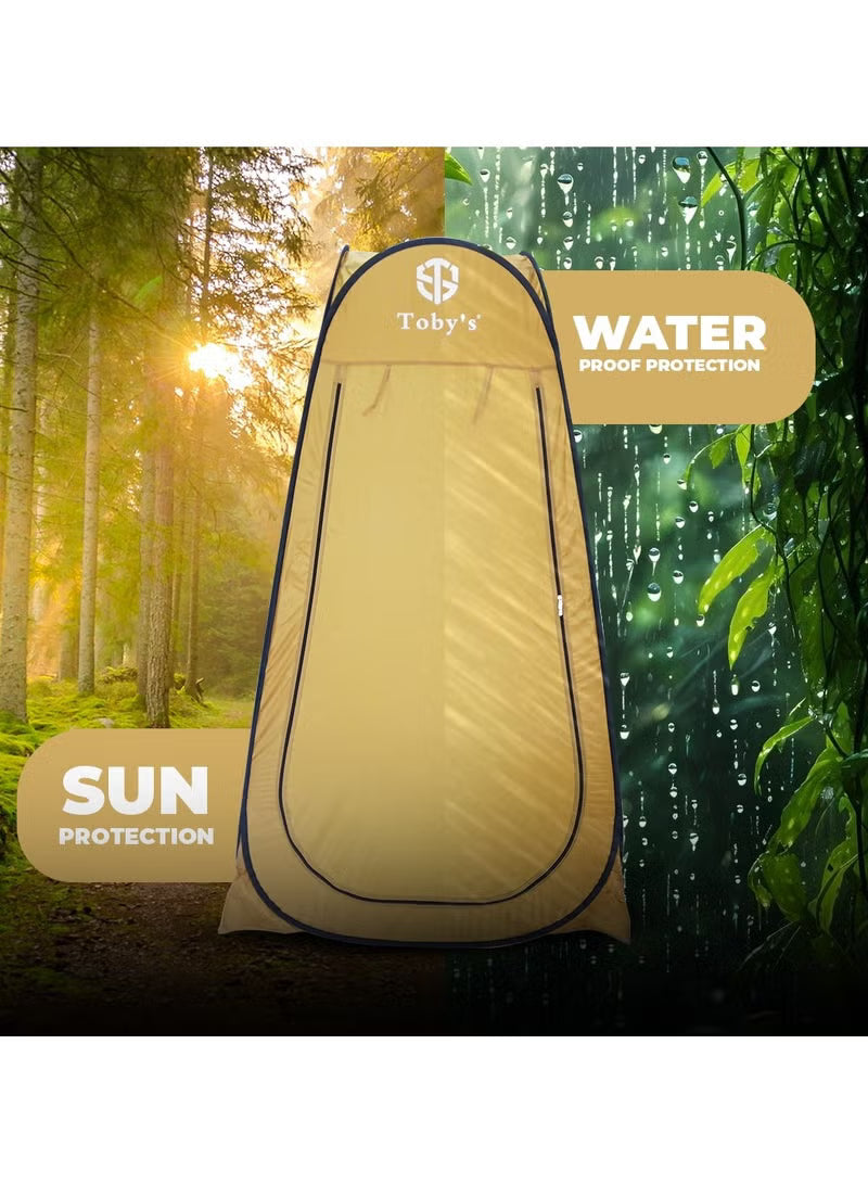 Toby’s Outdoor Camping Bath Tent Plus – Lightweight Portable Changing and Bathing Tent