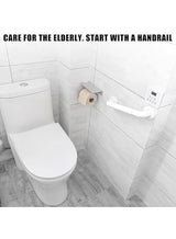 2 Pcs Bathroom Grab Bars with Luminous Circles