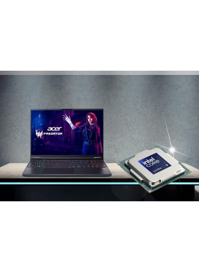 Acer Predator Helios Neo 16 Upgraded Gaming Laptop Core Ultra 9 275HX, 32GB RAM, 1TB SSD, RTX 5070 Ti, 16" WQXGA Display, Windows 11 – Abyssal Gray
