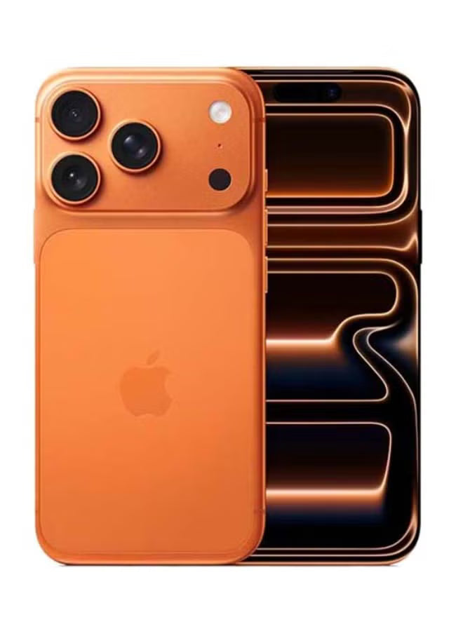 iPhone 17 Pro Physical Dual Sim (No eSim) 256GB Cosmic orange 5G With FaceTime
