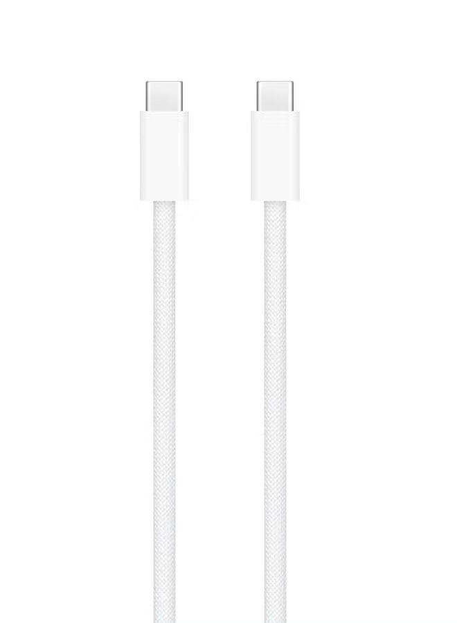 Type-C To Type-C 240W Charge Cable 2M White