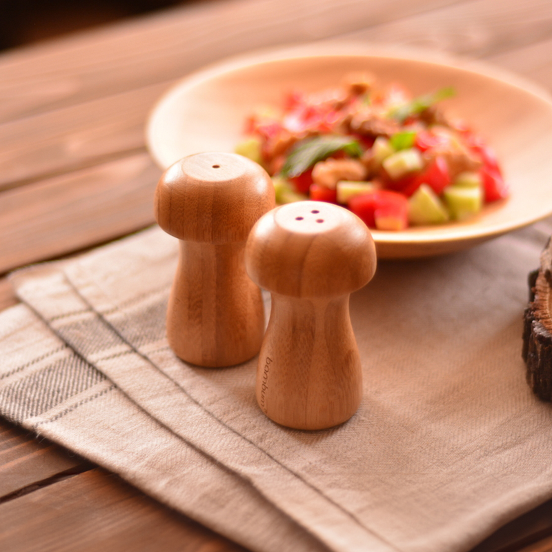 Bambum Fungo Salt And Pepper Shaker