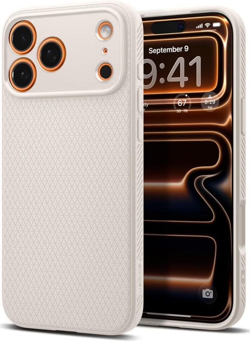 Liquid Air iPhone 17 PRO Case Cover (2025) - Natural Titanium