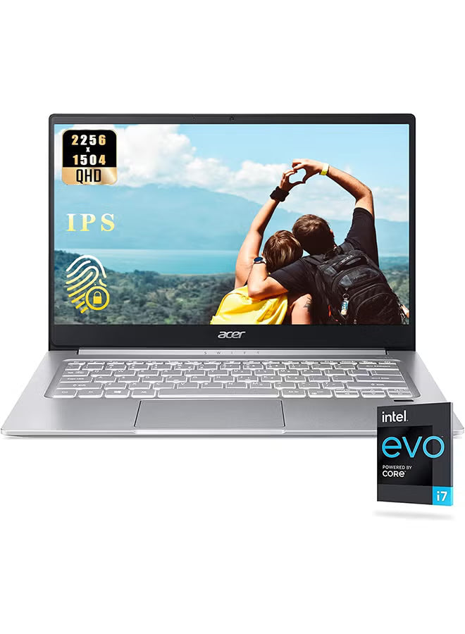 Acer Swift 3 Light Laptop – 13.5-Inch Display, Core i7-1165G7, 8GB RAM, 1TB NVMe SSD, Integrated Graphics, Windows 11