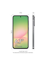 Galaxy A56 5G Dual SIM Awesome Graphite 8GB RAM 128GB - Middle East Version