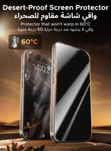 2-Pack iPhone 17 Pro Max Privacy Screen Protector With Auto Alignment Kit Anti-Spy, Privacy Protection, Anti-Fingerprint, Easy Installation, Shockproof Glass, No-Residue Adhesive, Smooth Touch -