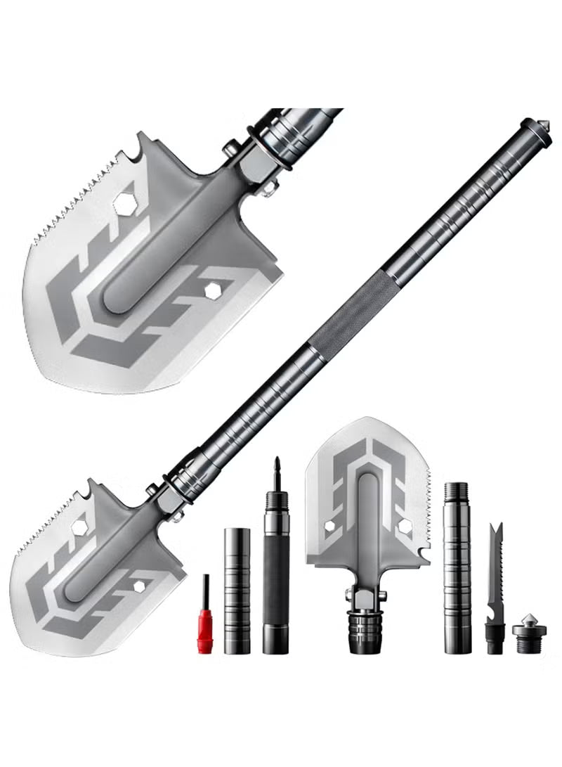 Camping Folding Shovel-01 – Adjustable Multi-Function Outdoor Survival Shovel