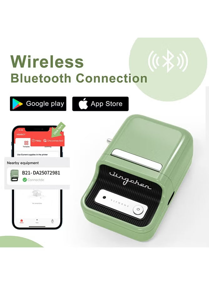 NIIMBOT B21 Pro 300dpi Bluetooth Label Printer