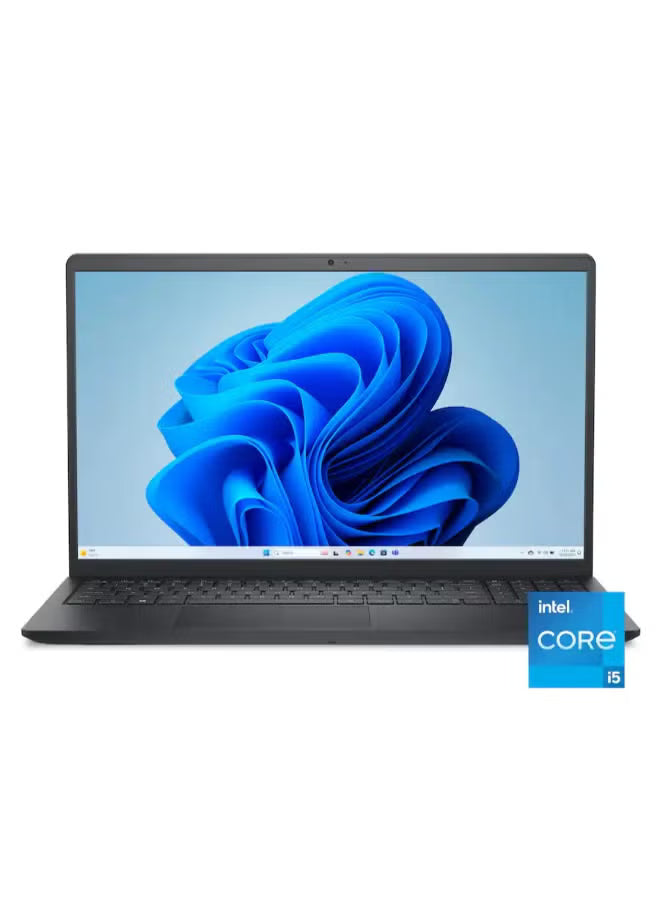 Dell 15 DC15250 15.6-Inch FHD+ IPS Touch Laptop, Intel Core i5-1334U, 8GB RAM, 512GB SSD, Intel UHD Graphics, Windows 11 Home, English Keyboard, Carbon Black