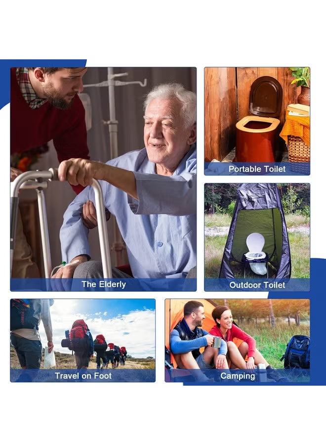 Male Urinal with Glow-in-the-Dark Lid