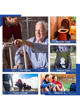 Male Urinal with Glow-in-the-Dark Lid