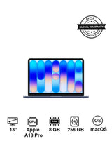 Apple MacBook Neo 13-Inch A18 Pro 8GB RAM 256GB SSD Indigo English Keyboard – International Version