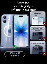 iPhone 17 Case Magsafe Strong Magnet Upgraded Shutter Button Delay Yellowing iPhone 17 Cover Military-Grade Protection Scratch-Resistant 17 phone case Magnetic Compatible with Magsafe Accessory